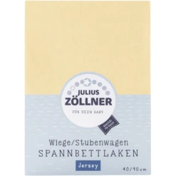 JULIUS ZÖLLNER Hoeslaken Jersey Voor Wieg Vanille