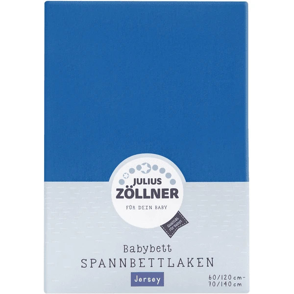 JULIUS ZÖLLNER Hoeslaken JULIUS Hoeslaken Jersey Blauw - Afbeelding 4