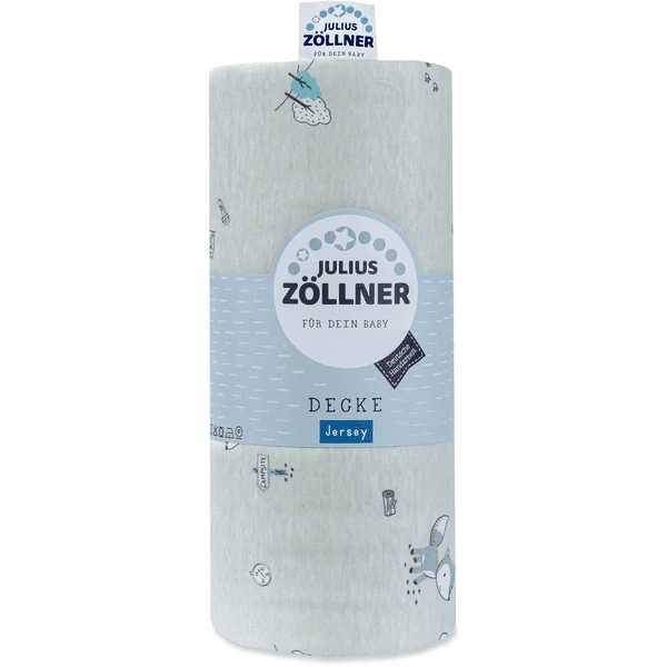 JULIUS ZÖLLNER Jersey Deken Vos & Eland 70 X 100 Cm - Afbeelding 2