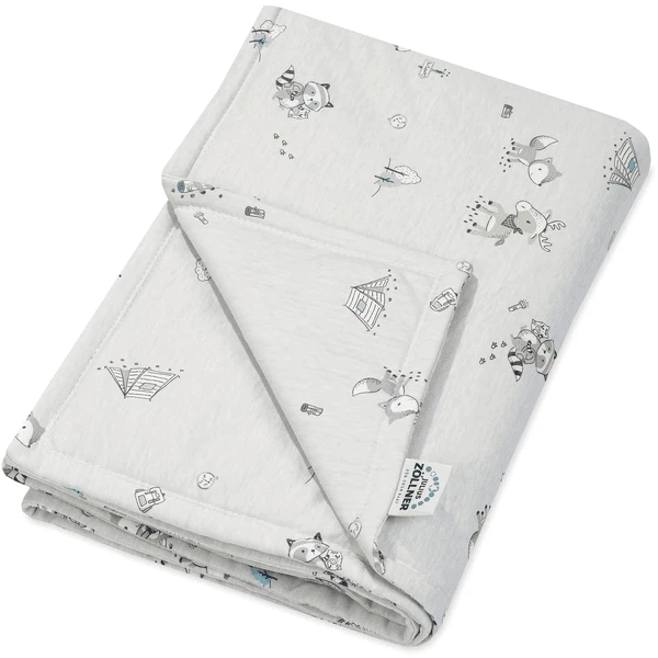 JULIUS ZÖLLNER Jersey Deken Vos & Eland 70 X 100 Cm - Afbeelding 5