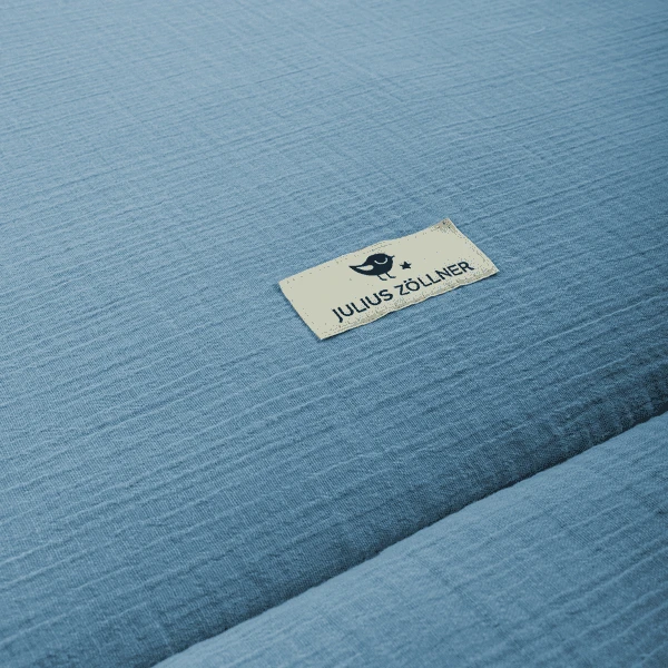 JULIUS ZÖLLNER Kruipdeken Terra Blauw 95 X 135 Cm - Afbeelding 2