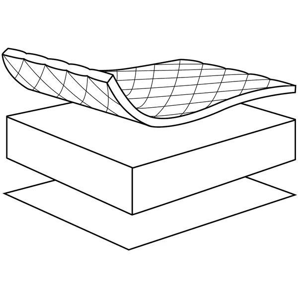 JULIUS ZÖLLNER Wiegmatras Allegro 37 X 70 Cm - Afbeelding 2