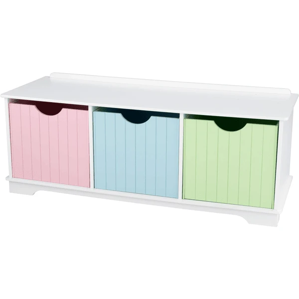 KidKraft® Nantucket Opbergbank - Pastel