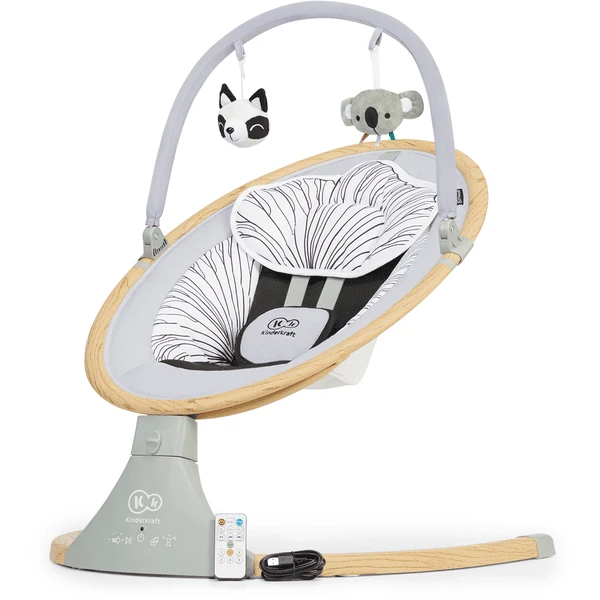 Kinderkraft Houten Babywipstoeltje LUMI