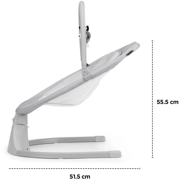 Kinderkraft Wipstoel Luli Grey - Afbeelding 5