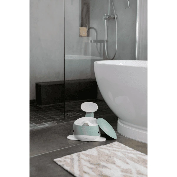 KINDSGUT Kinderpotje Walvis, Aquamarijn - Afbeelding 2