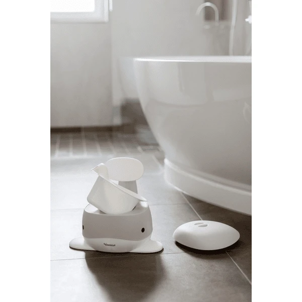 KINDSGUT Kinderpotje Walvis, Lichtgrijs - Afbeelding 2