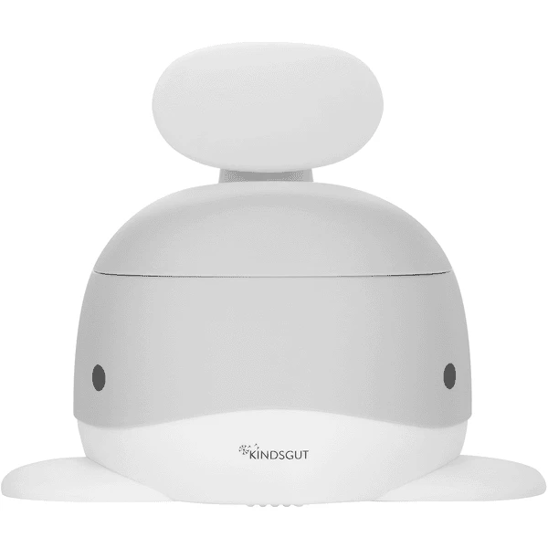 KINDSGUT Kinderpotje Walvis, Lichtgrijs