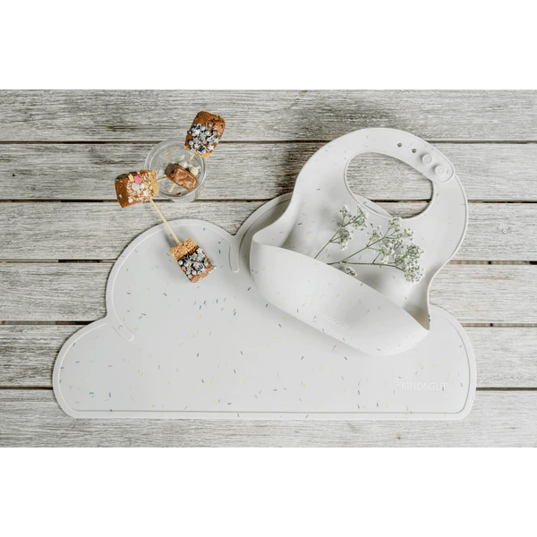 KINDSGUT Place Mat Cloud, Confetti In Lichtgrijs - Afbeelding 5