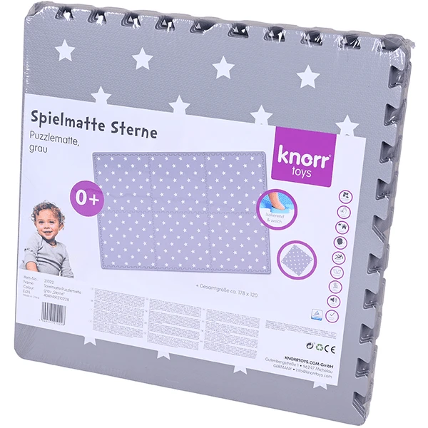 Knorr® Speelgoed Zachte Tapijtmat Grijs - Afbeelding 5