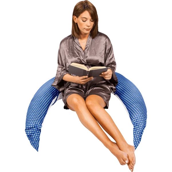 KOALA BABY CARE ® Voedingskussen En Zwangerschapskussen 6 In 1 Blauw - Afbeelding 5