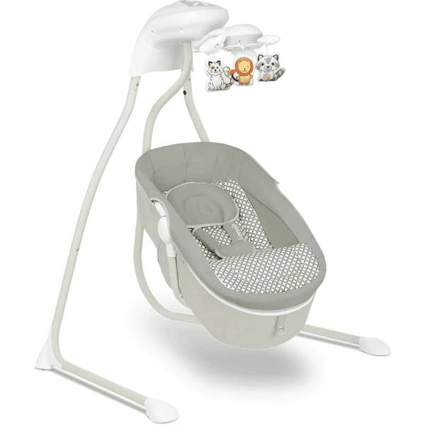 Lionelo Babyschommel Henny Grey Dove - Afbeelding 4