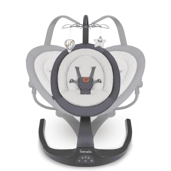 Lionelo Wipstoeltje Rina Beton Grijs - Afbeelding 3