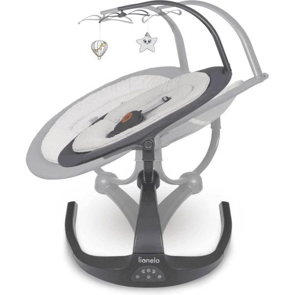 Lionelo Wipstoeltje Rina Beton Grijs - Afbeelding 4