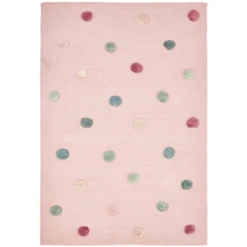 LIVONE Kindertapijt COLOR MOON Roze/multi 120x180 Cm