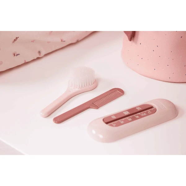 Luma ® Baby Care Kam & Borstel Bloesem Roze - Afbeelding 4