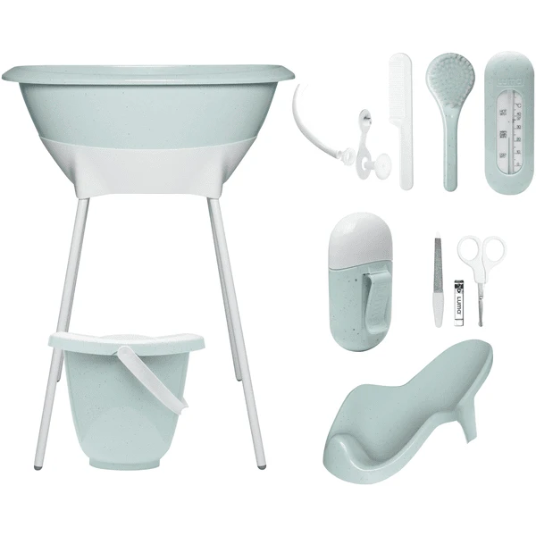 Luma ® Babycare Bad- En Verzorgingsset Speckles Mint