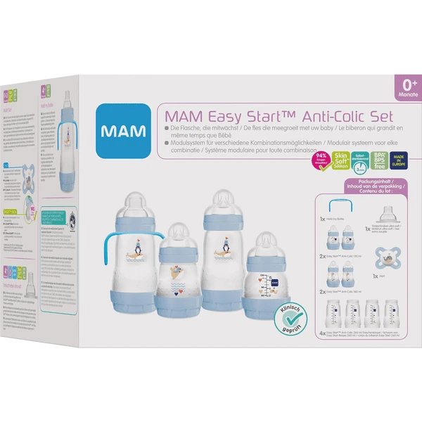 MAM Easy Start Anti-Colic Flessenset, Walvis - Afbeelding 4