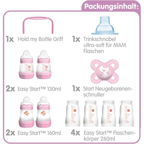 MAM Flessenset Easy Start Anti-Colic Starter Set Tiger - Afbeelding 2