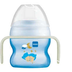 MAM Starterbeker Night 150 Ml Beer In Blauw