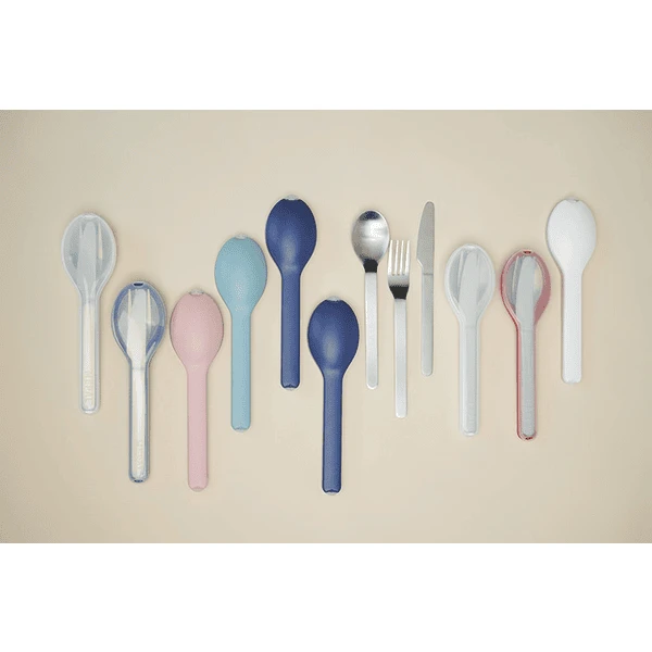 MEPAL Ellipse 3-delige Bestekset - Nordic Roze - Afbeelding 4