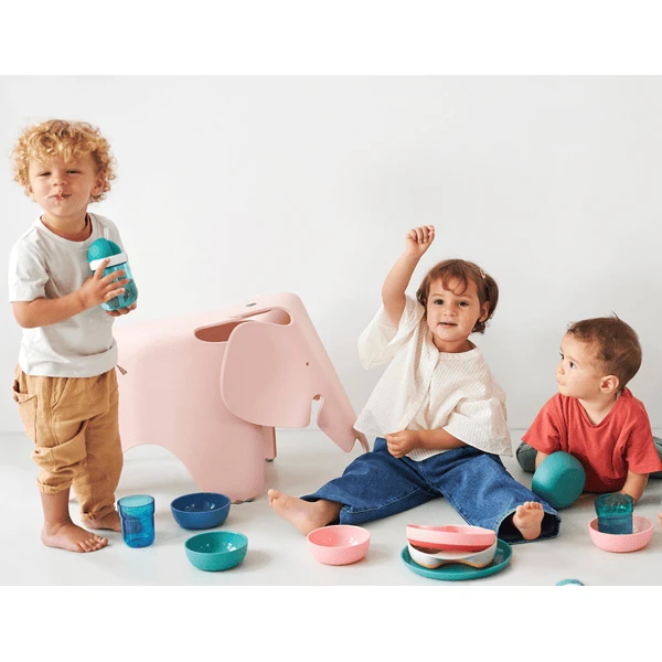 MEPAL Kinderservies Set Mio 6 Stuks - Diep Turquoise - Afbeelding 2