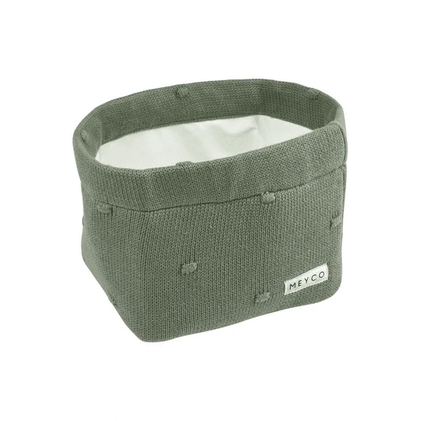 MEYCO Luiertafelmand Klein Knopen Forest Green - Afbeelding 2
