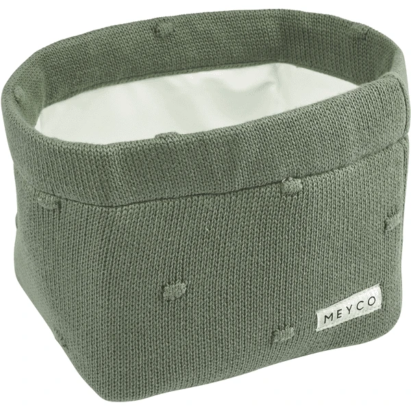 MEYCO Luiertafelmand Medium Knopen Forest Green - Afbeelding 4