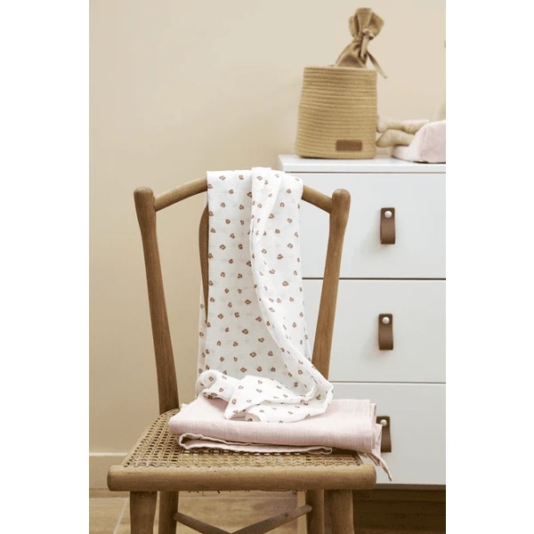 Meyco Mousseline Katoenen Doek 2 Pak Mini Panter - Afbeelding 2