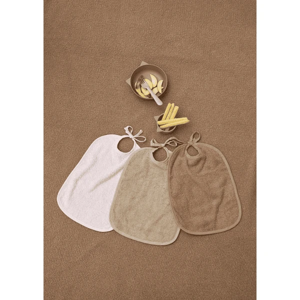 MEYCO Slabbetje 2-pack Basic Terry Toffee - Afbeelding 3