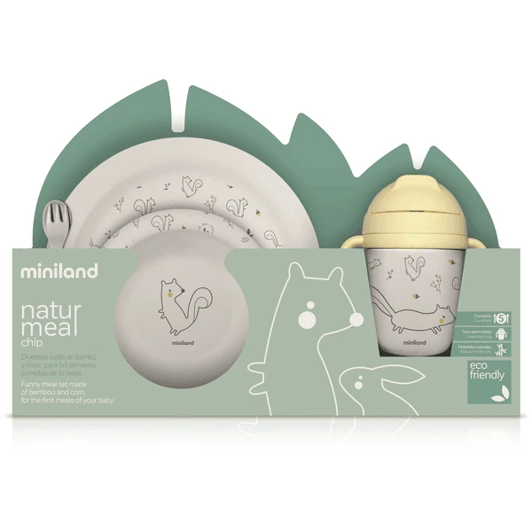 Miniland Servies Naturel Chip - Afbeelding 3