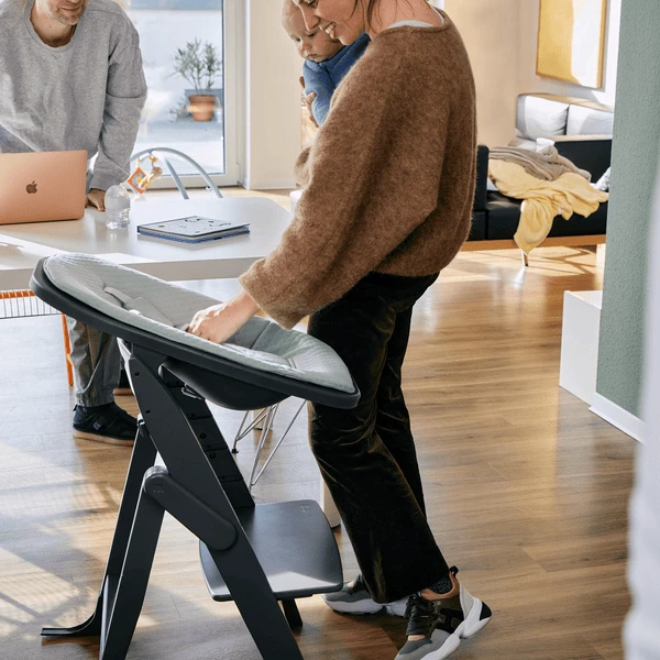 Moji Kinderstoel Yippy Inclusief Newbornset Cloud Mint - Afbeelding 2