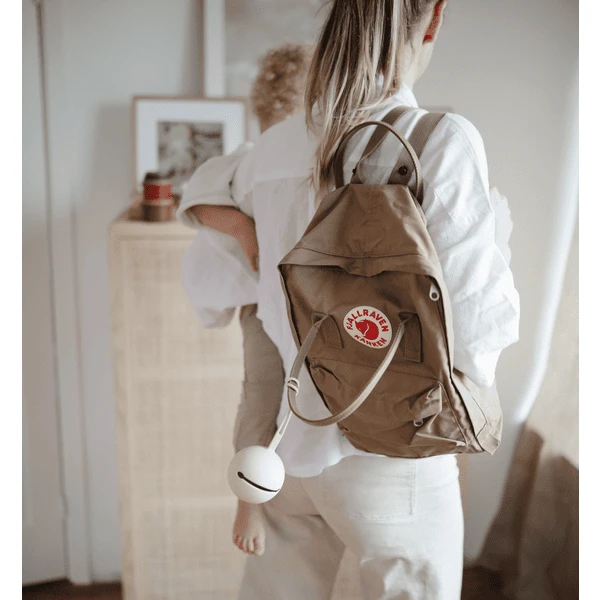 Mushie Dummy Houder, Schakelen Sand - Afbeelding 2