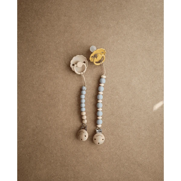 Mushie Dummy Ketting Halo, Wolk - Afbeelding 3