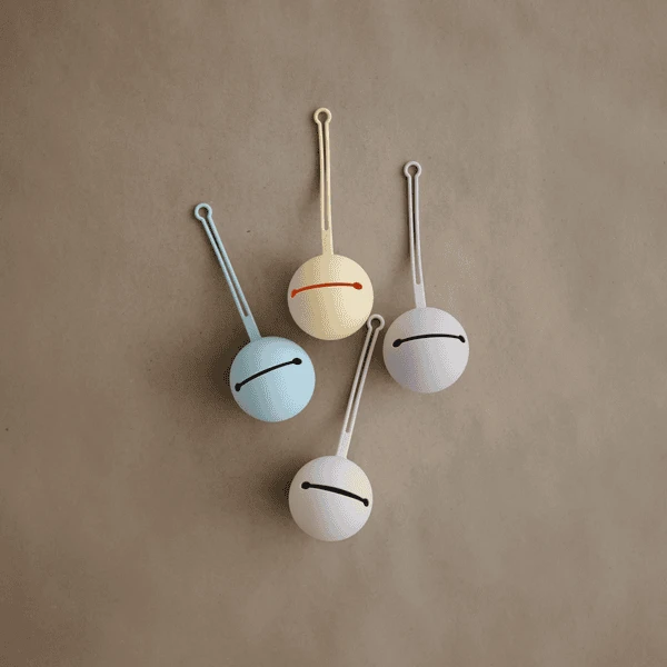 Mushie Fopspeenhouder, Zacht Lila - Afbeelding 3