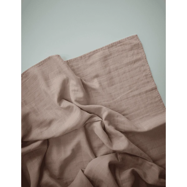 Mushie Wikkeldoek Mousseline Blush 120 X120 Cm - Afbeelding 2