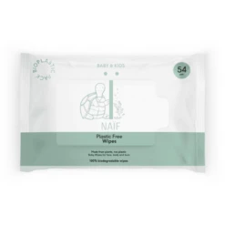 Naïf Natte Doekjes Kunststof Vrij 1 Verpakking // 54 Natte Doekjes