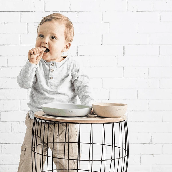 Nattou Eetset 3 Stuks Sand /Groen - Afbeelding 2