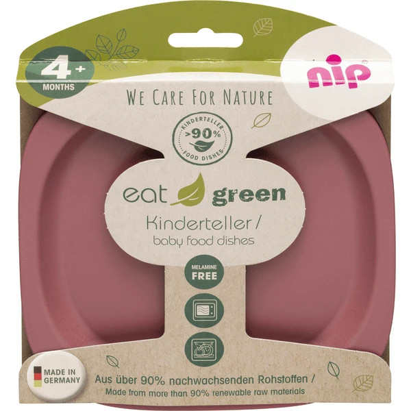 Nip Bord Eten Green , Rood - Afbeelding 3