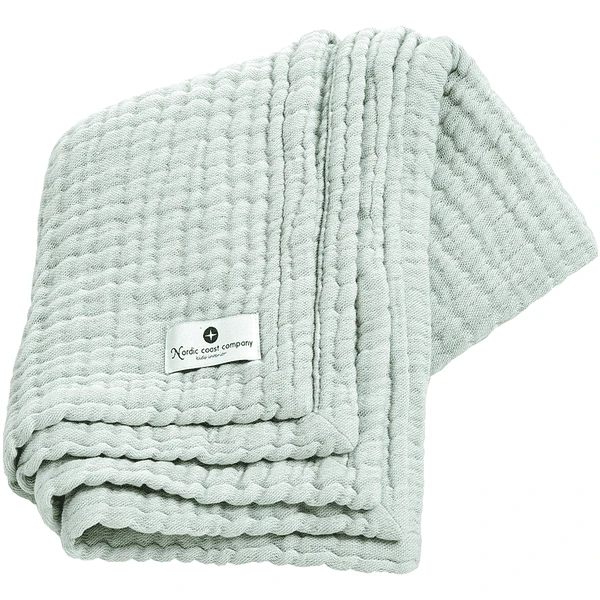 Nordic Coast Company Mousseline Deken Mint 90 X 120 Cm