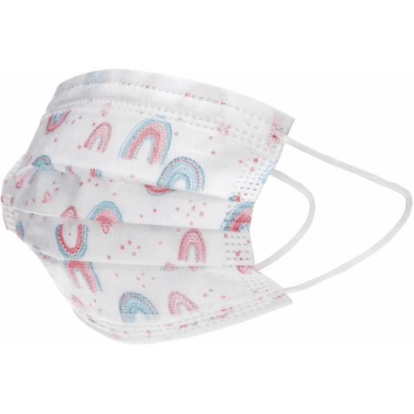 Nuby Nûby Wegwerpmasker Voor Elke Dag, Pak Van 10, Mond- En Neusbescherming Voor Kinderen Van 4-12 Jaar, 3-lagig Voor Meisjes - Afbeelding 2