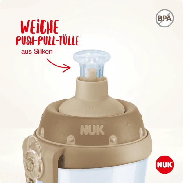 NUK Drinkfles Junior Beker 300 Ml, Robot Blauw - Afbeelding 2