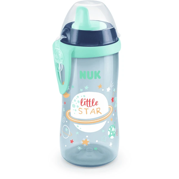 NUK Drinkfles Kiddy Beker Night 300 Ml, Blauw