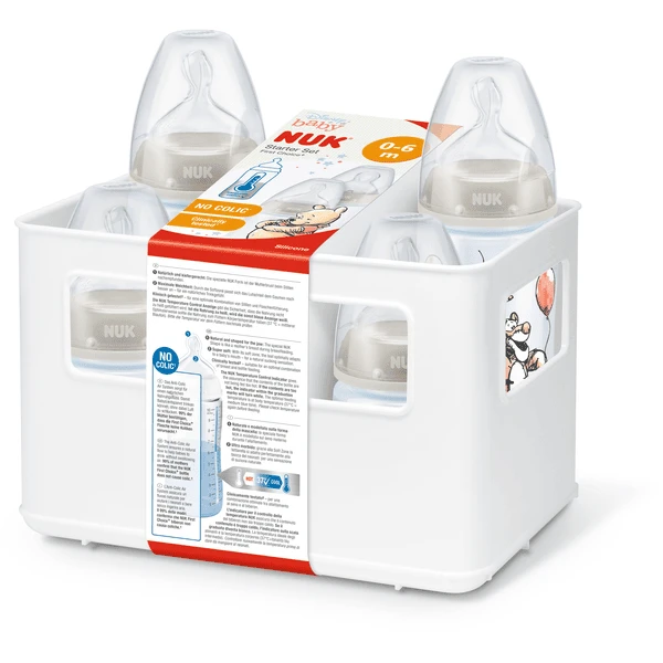 NUK Starterset First Choice + Disney Winnie De Poeh Met Temperatuur Control , 0 - 6 Maanden - Afbeelding 4