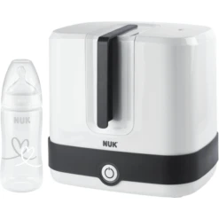 NUK Stoomsterilisatorset Vario Express Incl. First Choice + Gratis Flesje