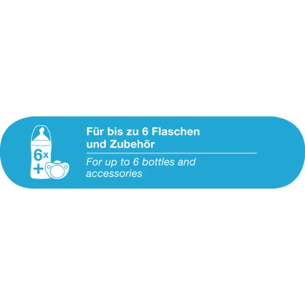 NUK Stoomsterilisatorset Vario Express Incl. First Choice + Gratis Flesje - Afbeelding 4