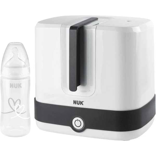 NUK Stoomsterilisatorset Vario Express Incl. First Choice + Gratis Flesje
