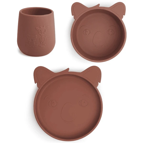 Nuuroo Judi Koala Servies Set 3, Mahonie - Afbeelding 3