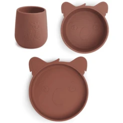 Nuuroo Judi Koala Servies Set 3, Mahonie