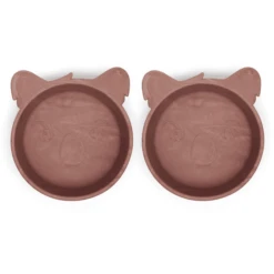 Nuuroo Siliconen Kommetje Alex Koala 2 Stuks, Rood Mix